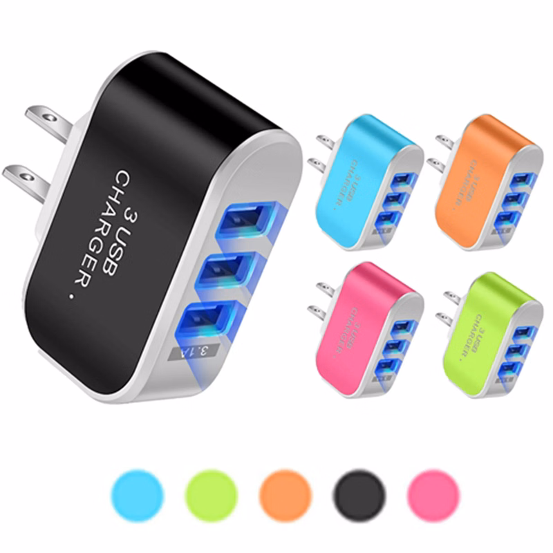 3 Port USB Candy Charger
