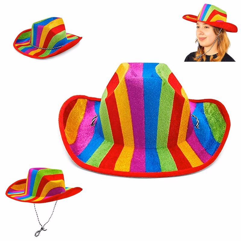 Toy Rainbow Stripe Hat