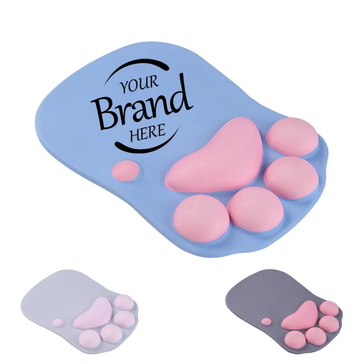 Cute Paw Wrist Support Mouse Pad 1