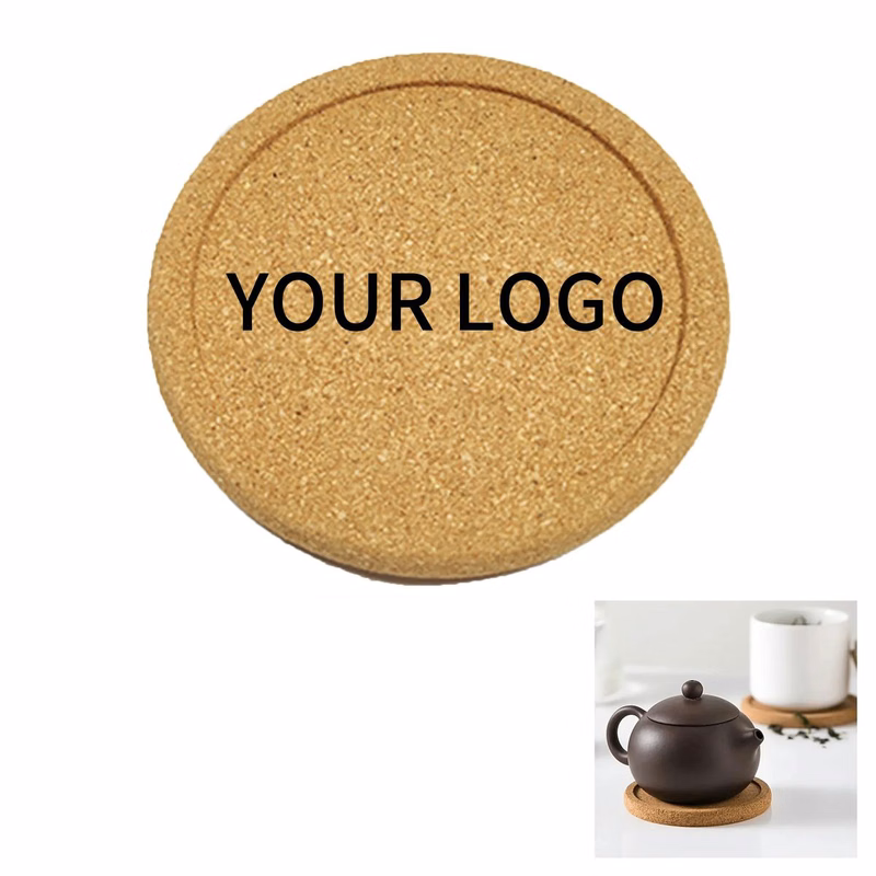 Eco Friendly Cork Coaster 3.9 Inch for Beverage Cups