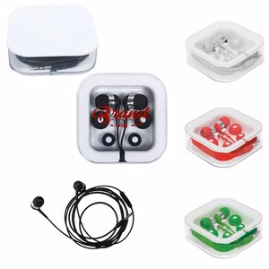 Colorful Pop Earbuds With Microphone