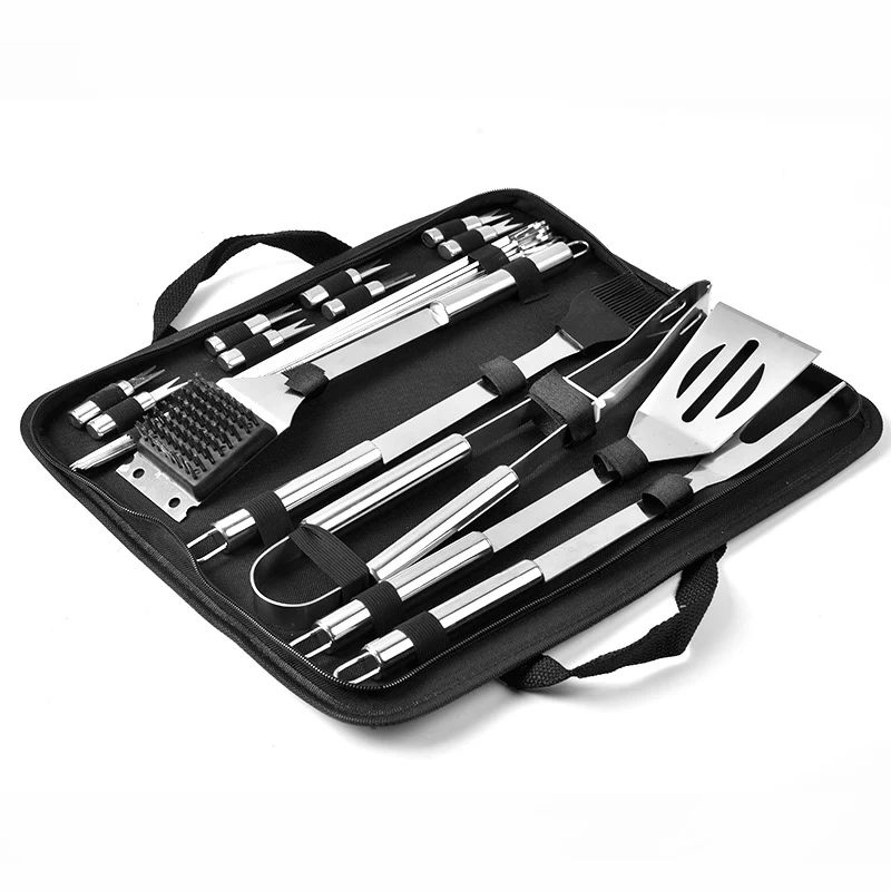 20-Piece Stainless Steel BBQ Tool Set 1