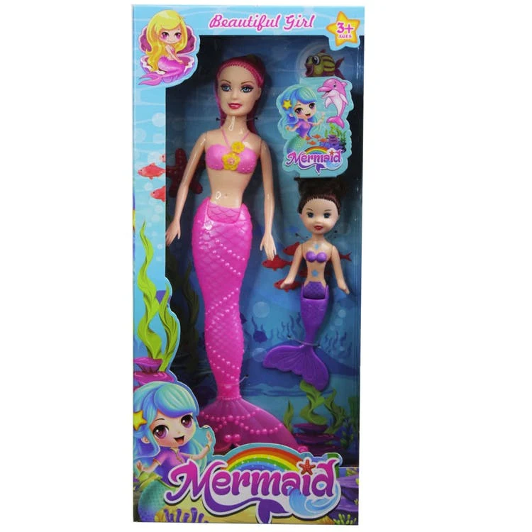 Mermaid Dolls - Mini Mermaid Included Ages 3+ 10.5" 1