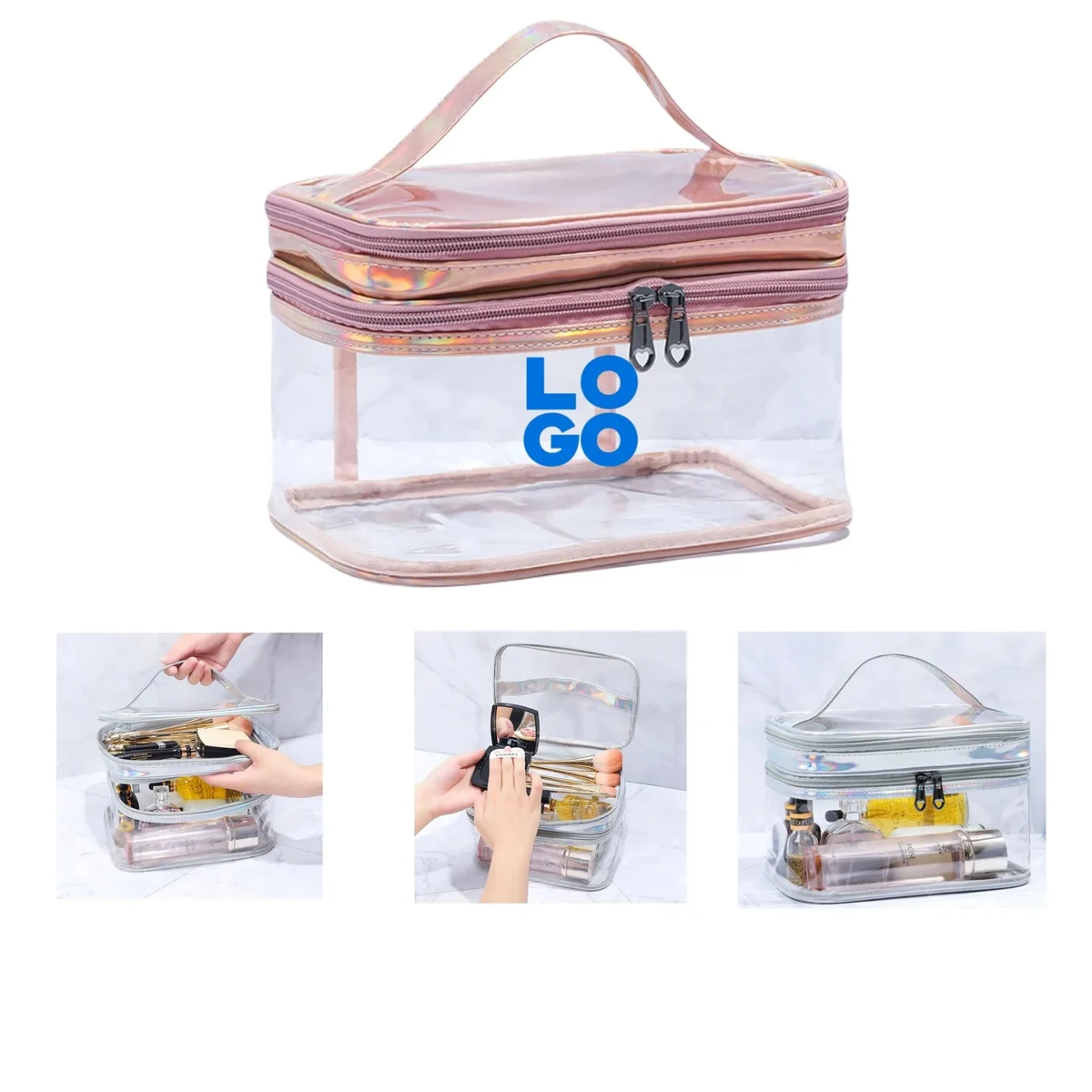 Clear Makeup Bag 1