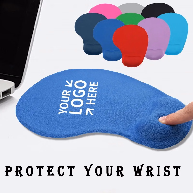 Silicone Mousepad with Gel Wrist