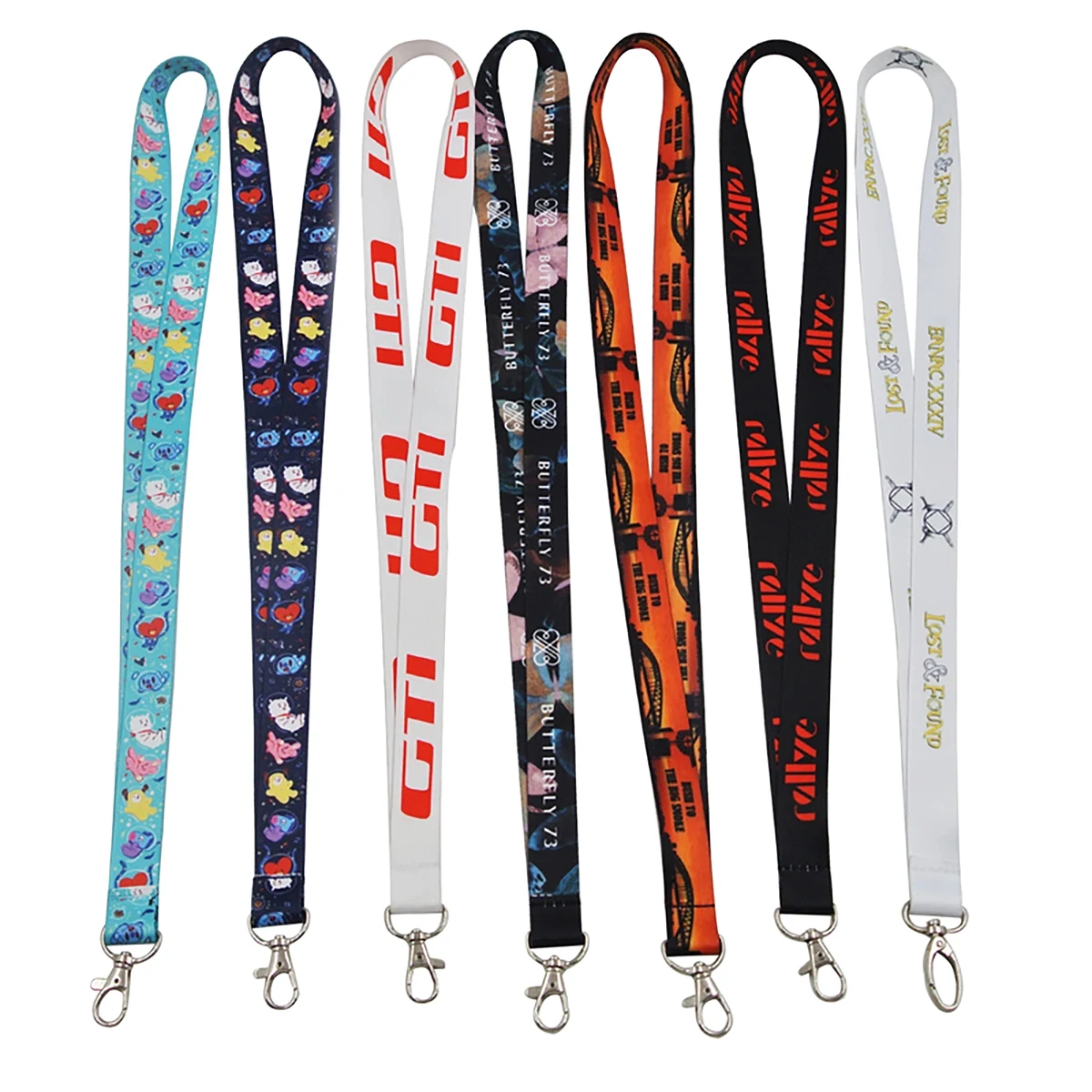 Lanyards With Lobster Claw Clip For Id Badges 1