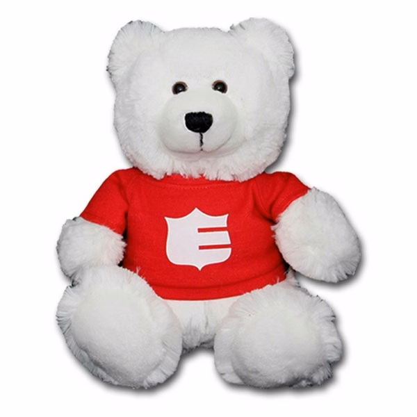 8" Classic White Bear