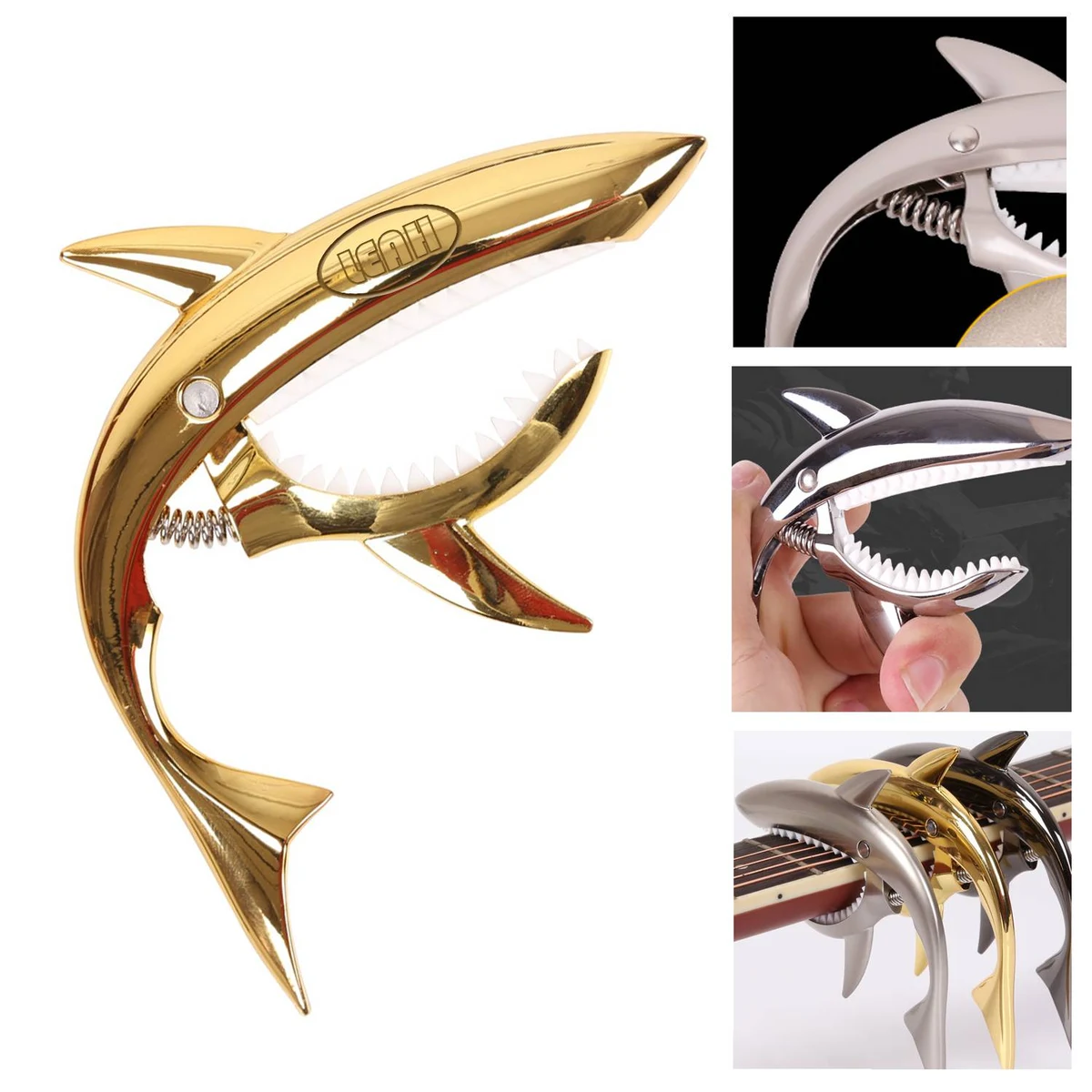 Metal Shark Guitar Capo 1