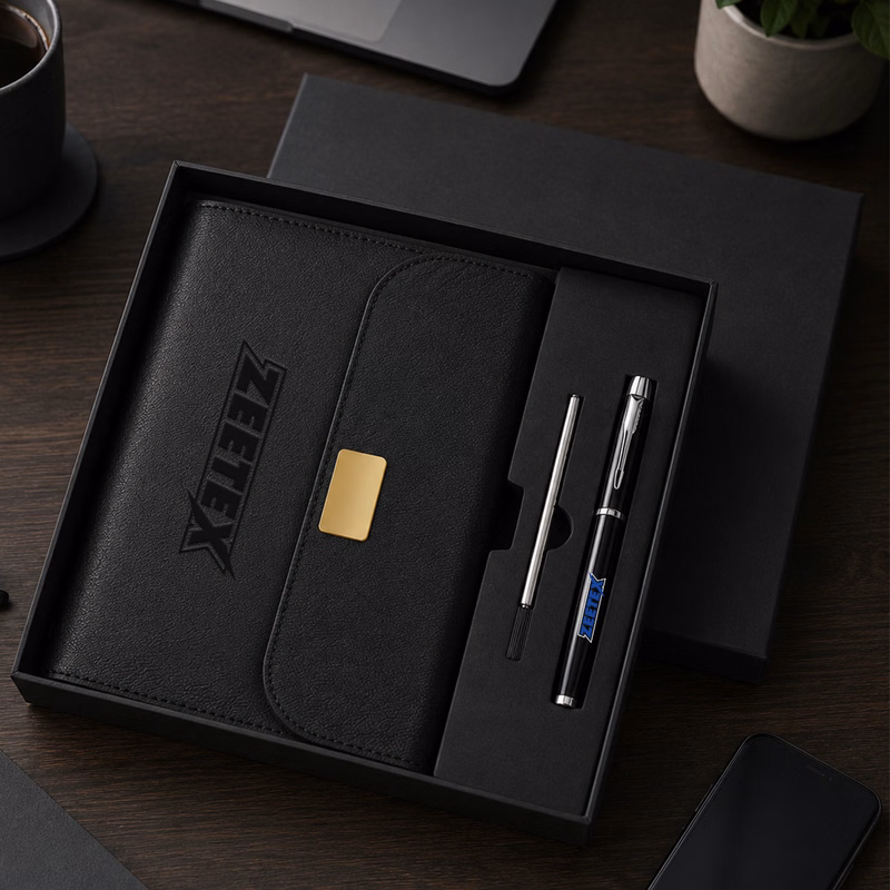 Sherman Leatherette Gift Set