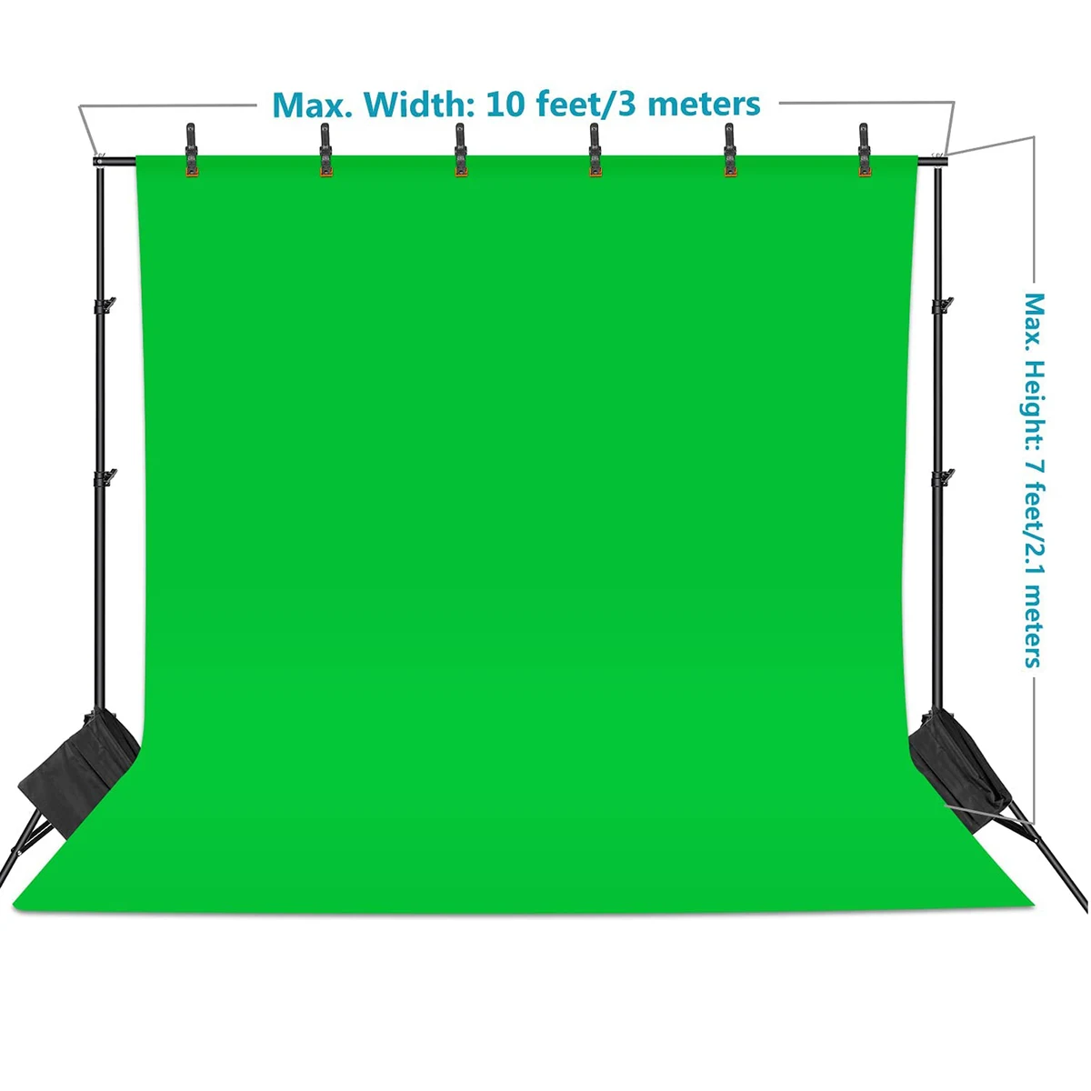 Photo Studio Backdrop Support System 1