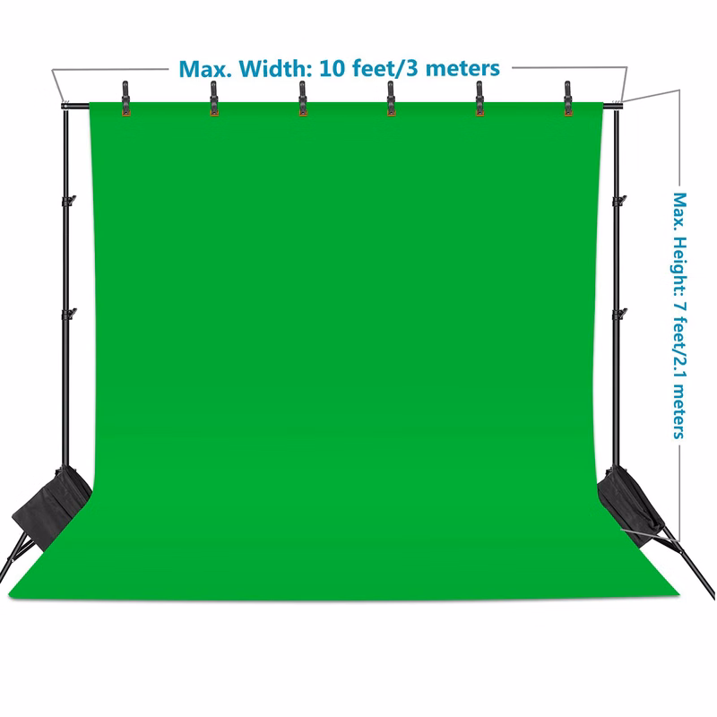 Photo Studio Backdrop Support System