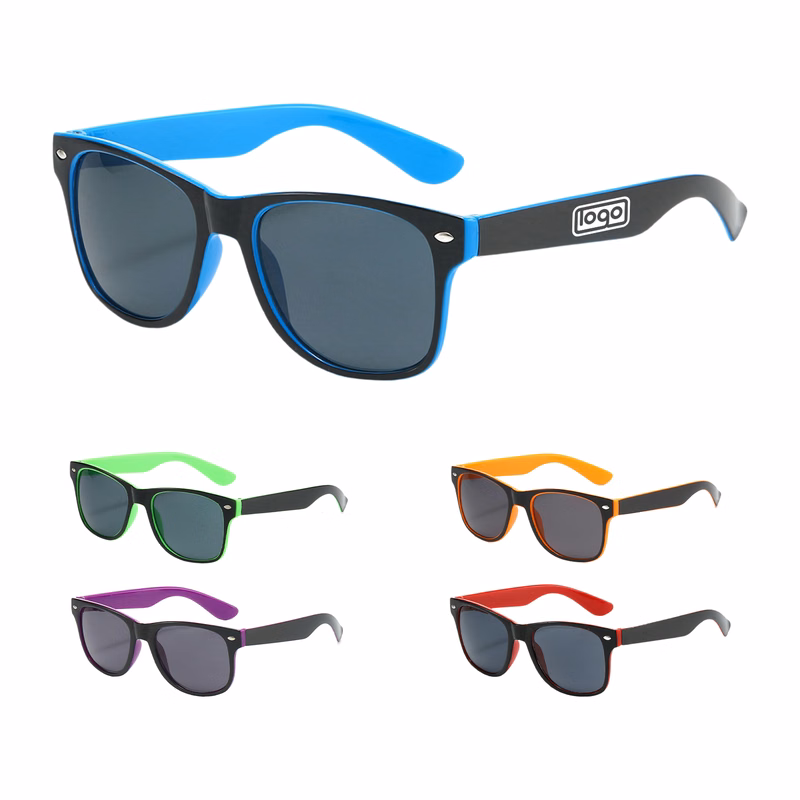 PC Dual Color Frame Sunglasses