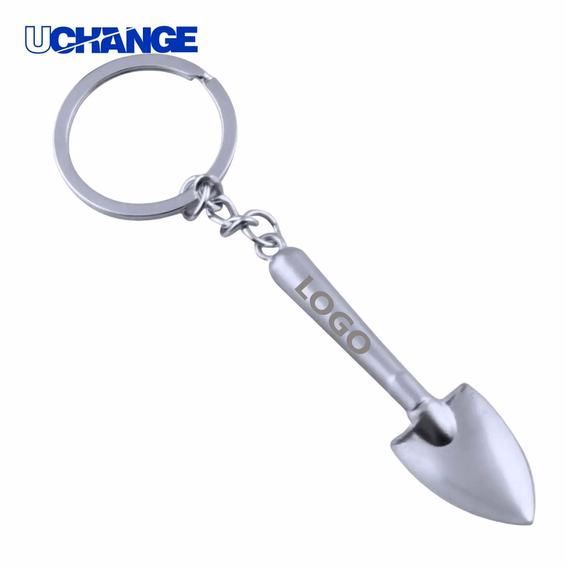 Mini Shovel Zinc Alloy Keychain Tool