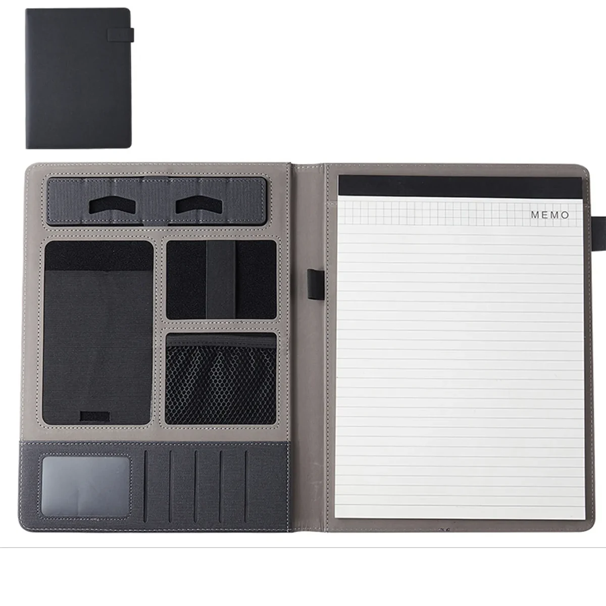 Business Portfolio Notebook With Phone Stand Holder 1