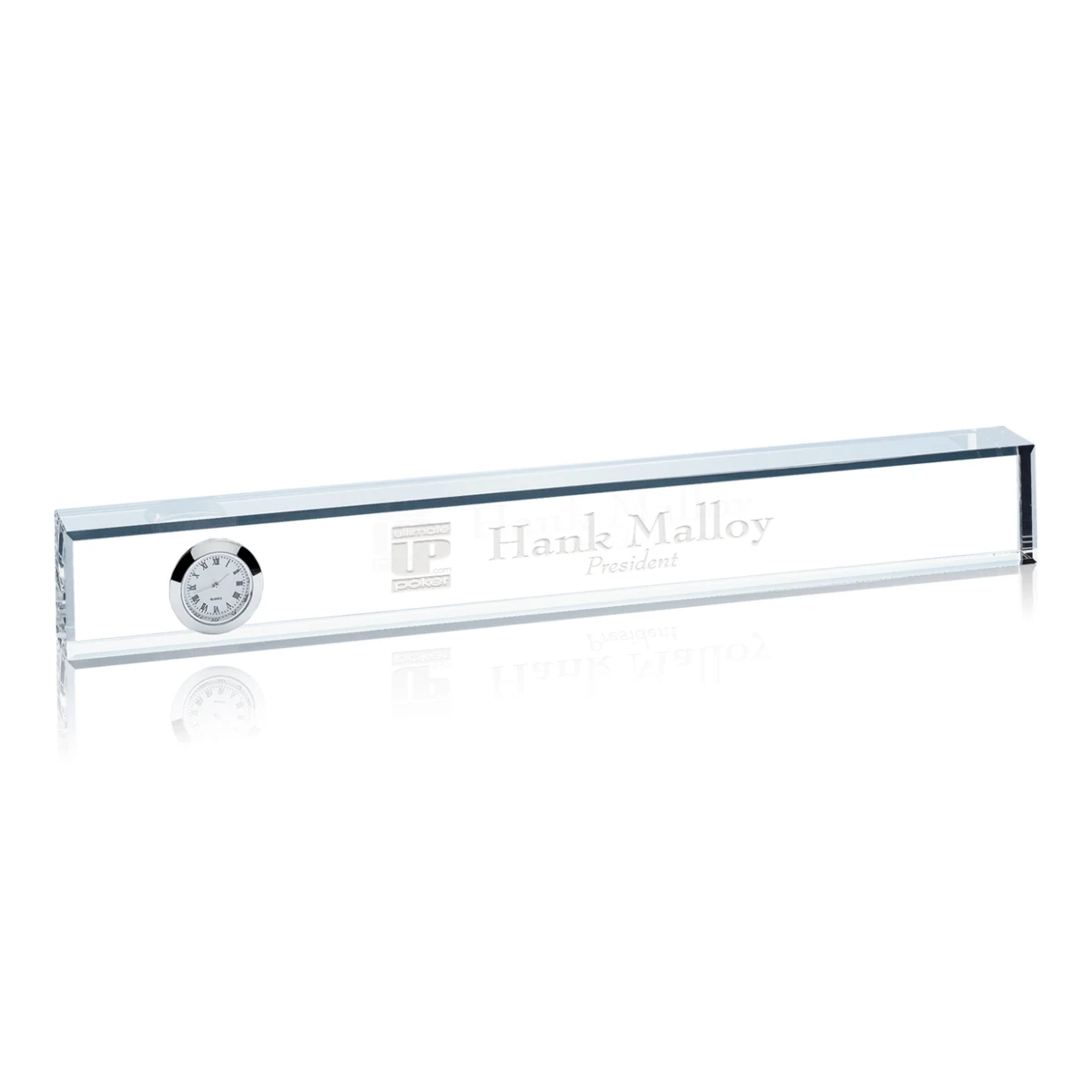Nameplate Clock - Optical 1