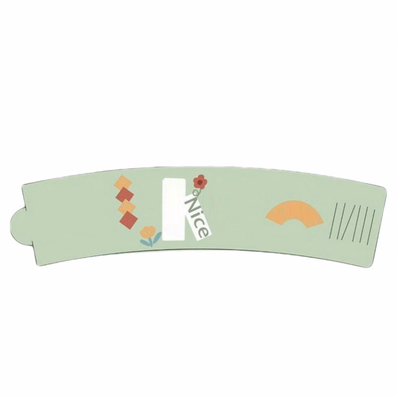 Coffee Cup Sleeve with Adjustable Buckle