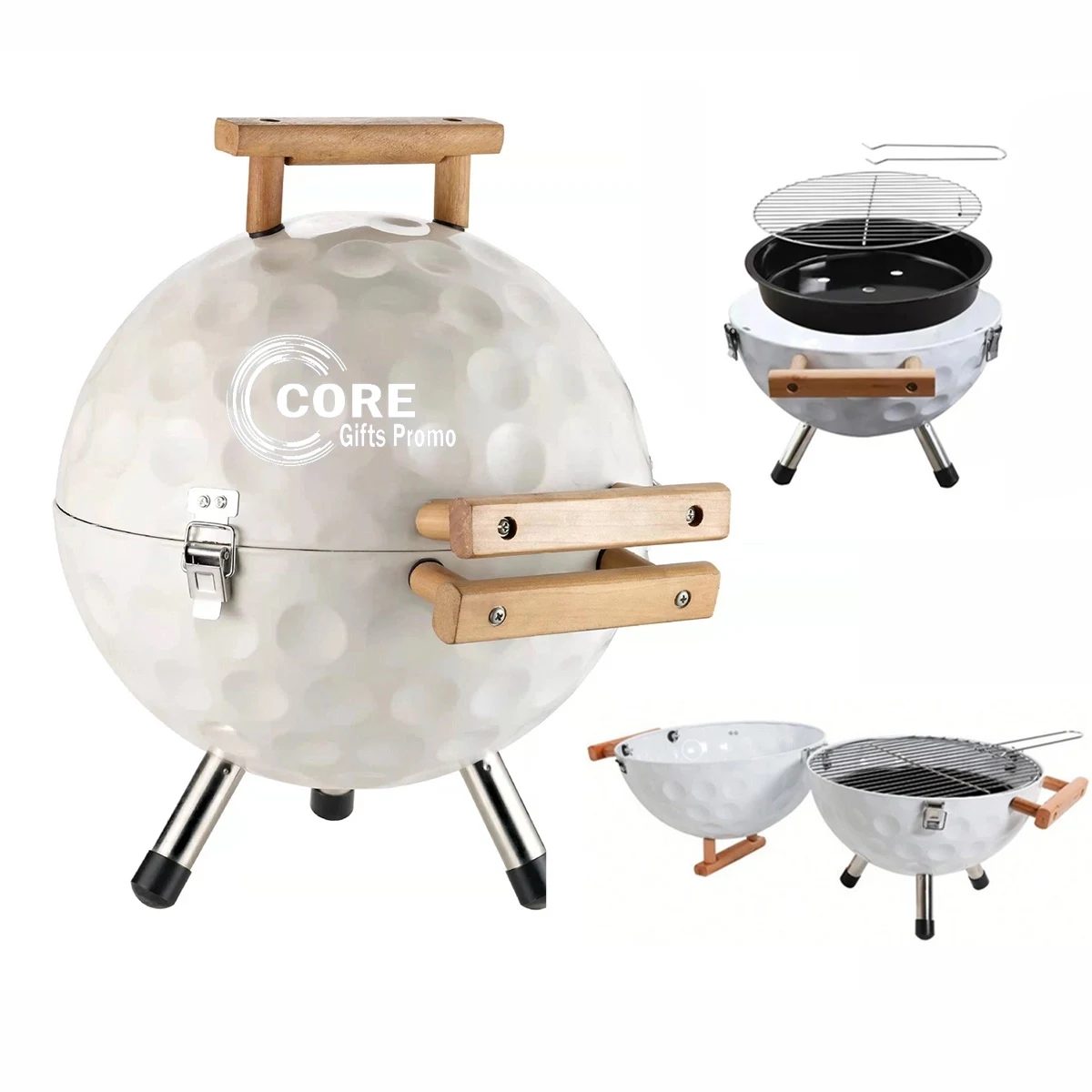 Portable Golf Shape Bbq Grill 1