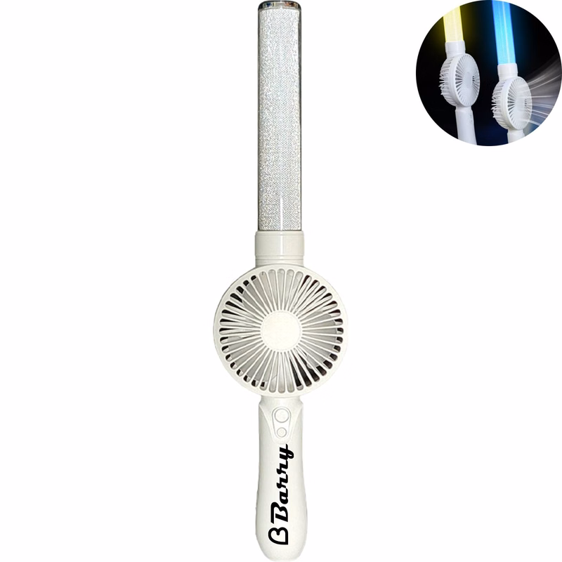 USB Rechargeable Concert LED Glow Stick w/Fan