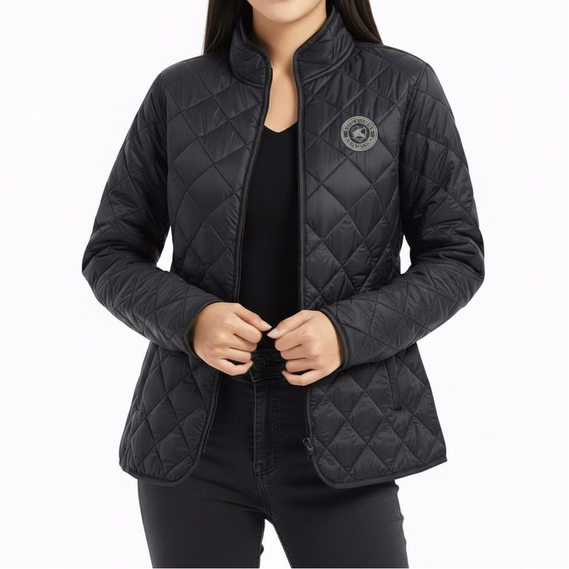 Women's Full Zip Quilted Jacket