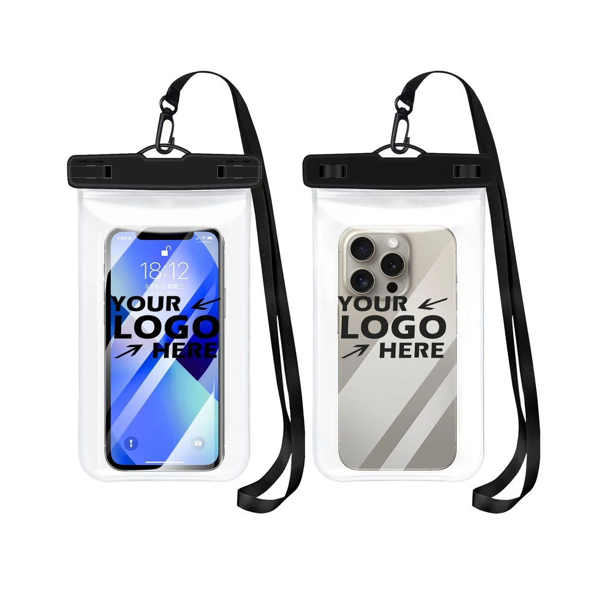 7-Inch Waterproof Phone Pouch with Touchscreen & Dual Lock 1