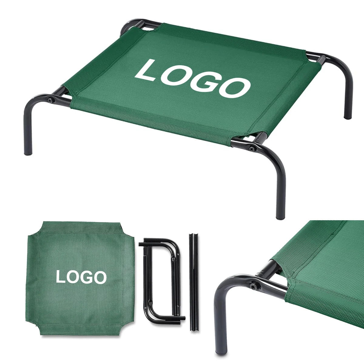 Portable Elevated Dog Bed 1