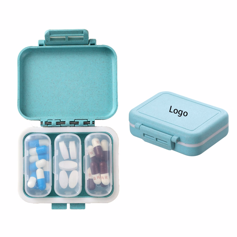 Portable Pill Box with 3 Inner Cases