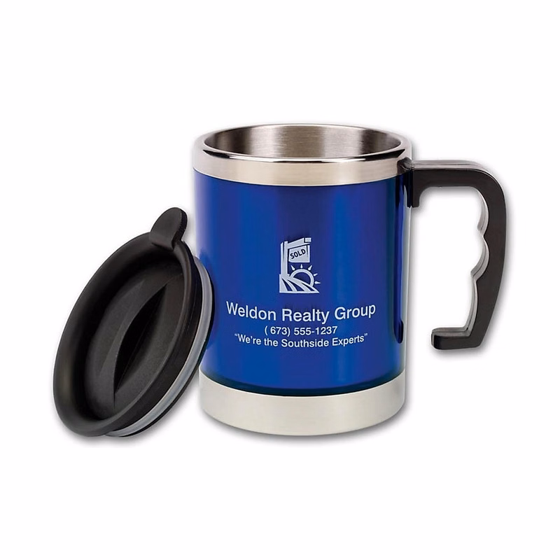 Stainless Desk Mugs