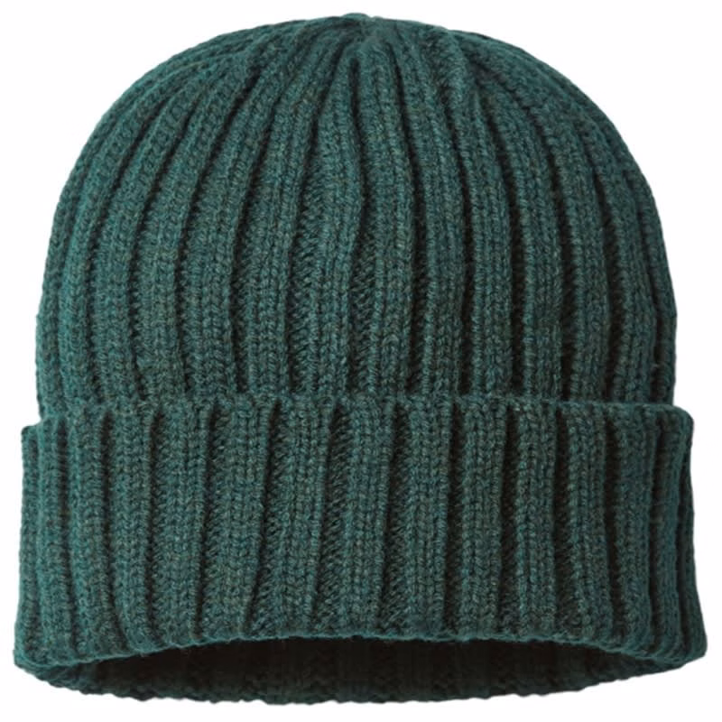 Atlantis Headwear Sustainable Cable Knit Cuffed Beanie - SHORE