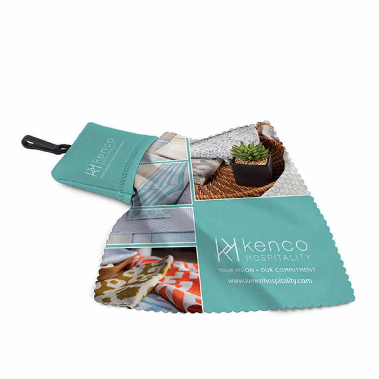 Keychain Pouch - Full Color Pouch, Full Color Cloth - Standard Production