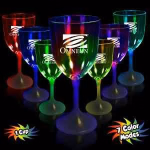 10 oz. Lighted LED Wine Glass