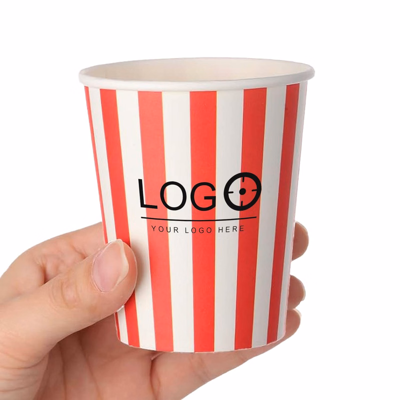 Disposable Striped Paper Cup for Party