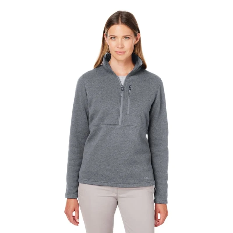 Marmot Ladies' Dropline Half-Zip Sweater Fleece Jacket 1