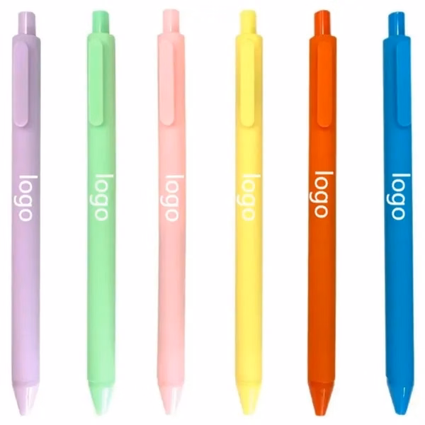 Custom 5.71 Inch Smooth Ballpoint Pens — Multi-Color School & Office Writing Supply
