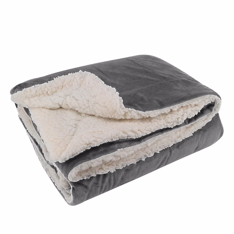 Deluxe Micro Mink Over Size Sherpa Blanket