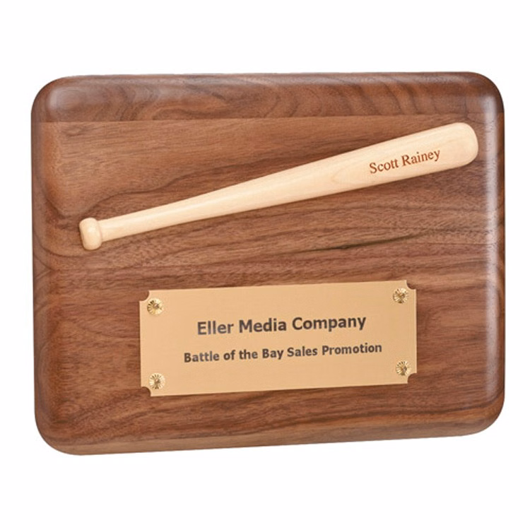 Baseball Bat Plaque