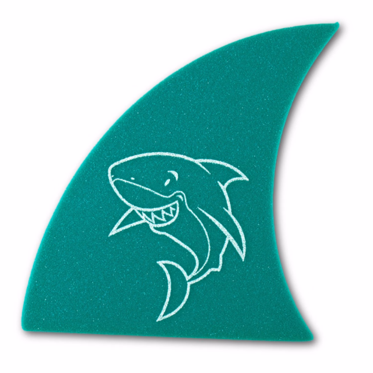 13" Shark Fin Foam Mitt