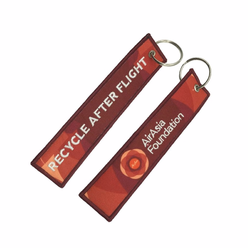 Weaving Label Keychain