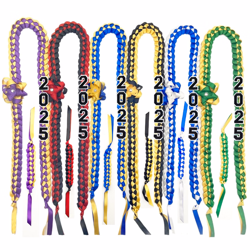 Double-Layer Graduation Garland And Bracelet Set