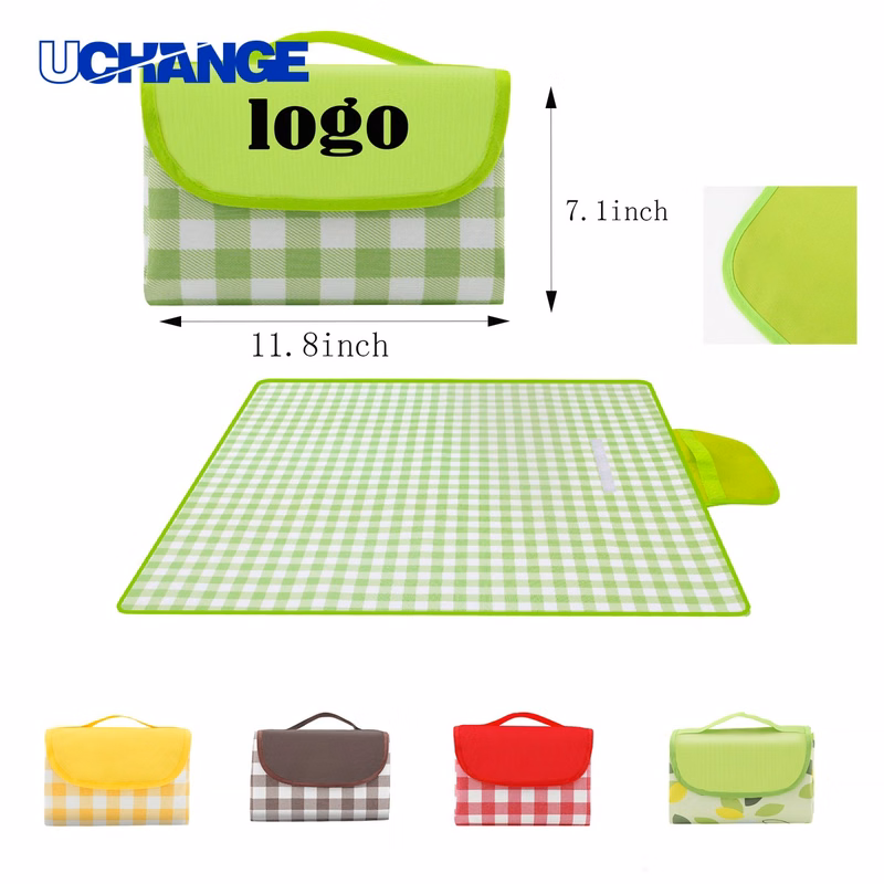 Oxford Waterproof Foldable Picnic Blanket for Travel MOQ50