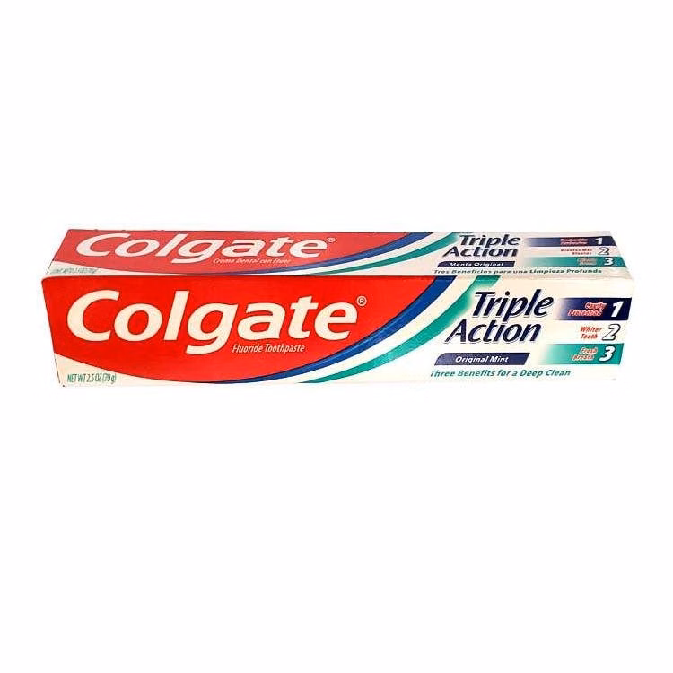 Colgate Toothpaste-Triple Action - 2.5 oz