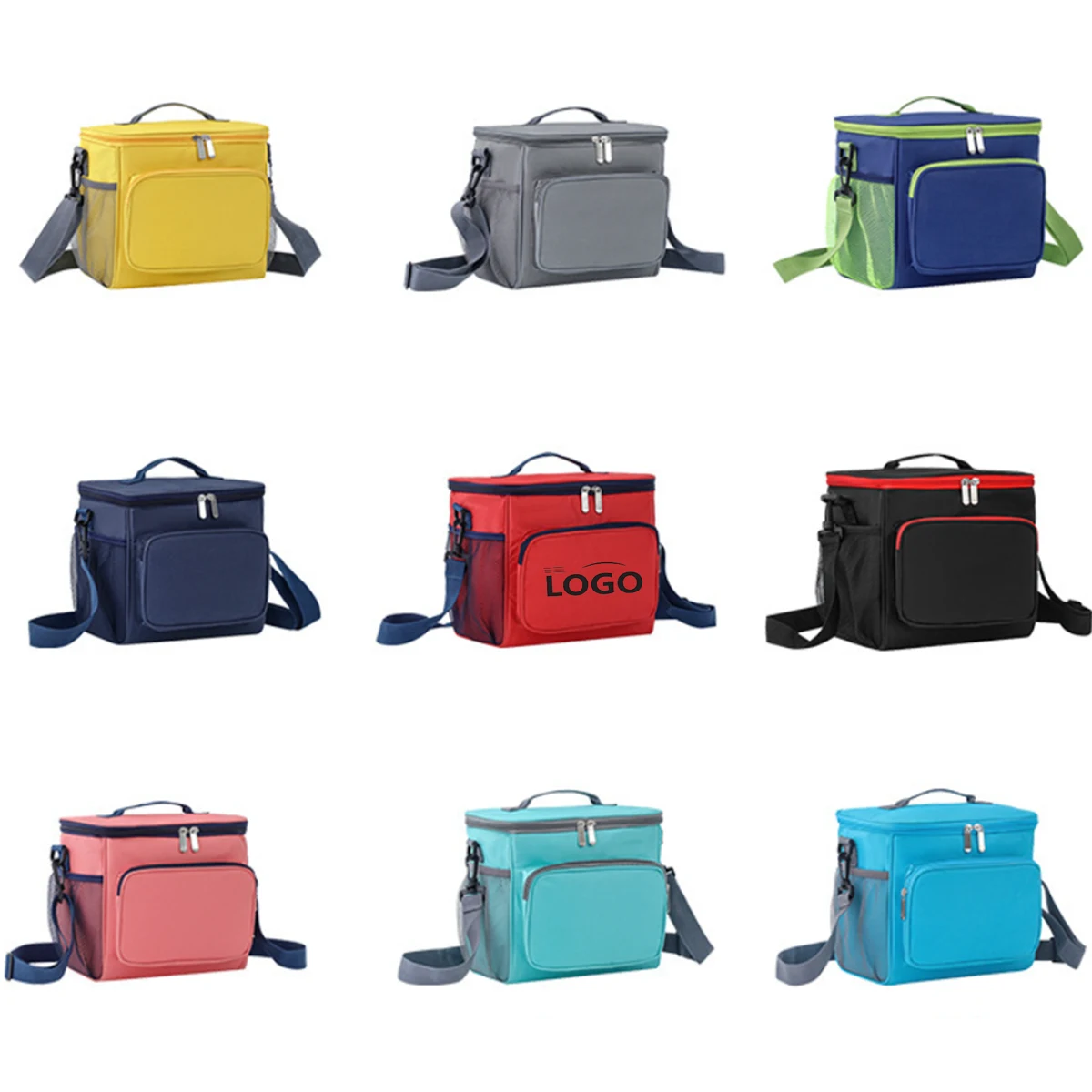 Outdoor Single-Shoulder Oxford Cloth Cooler Picnic Insulated Bag 1