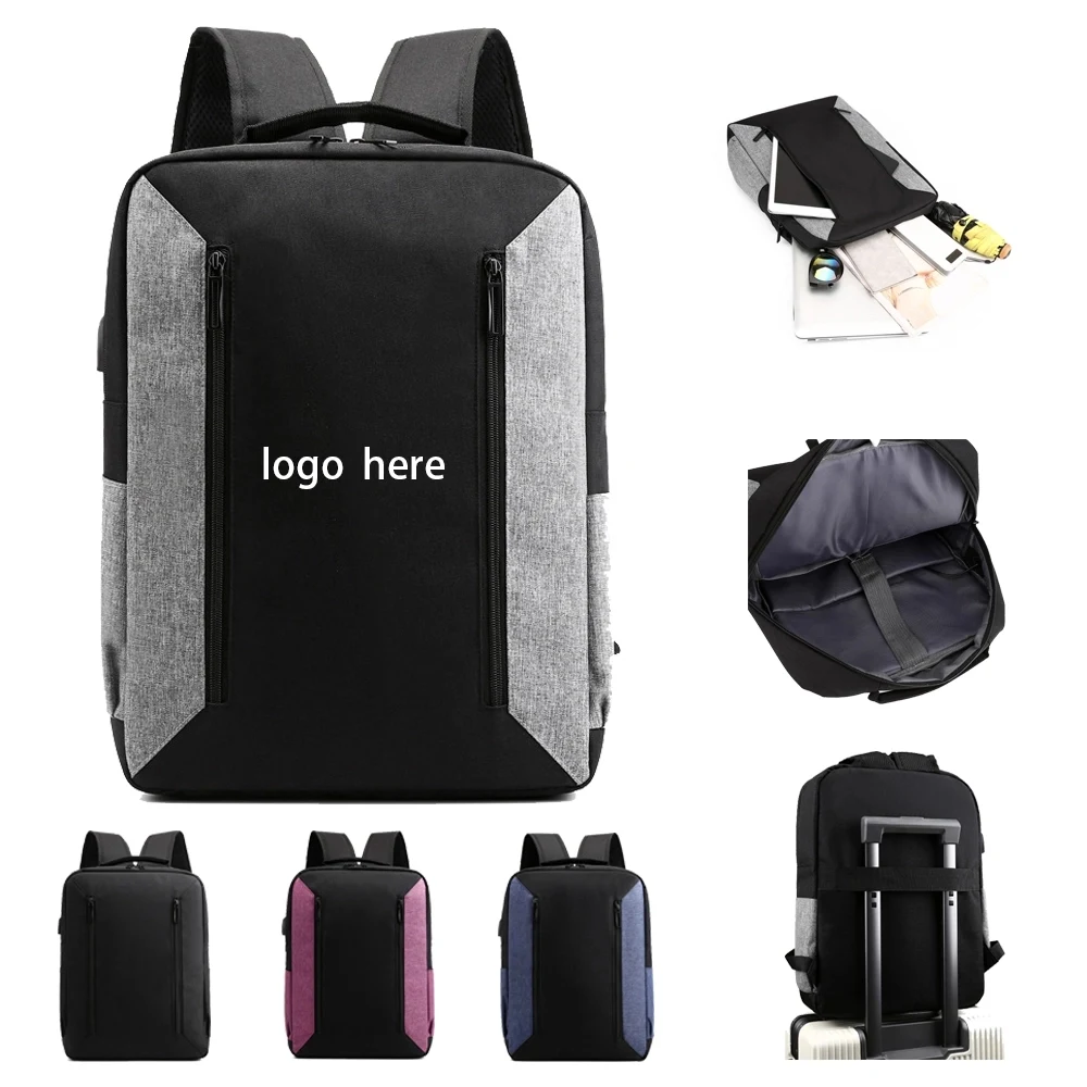 Laptop Backpack w/ Luggage Strap 1