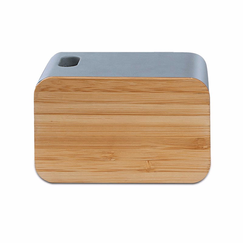 Tulare Eco-Friendly Cement & Bamboo Speaker and Wireless Charger