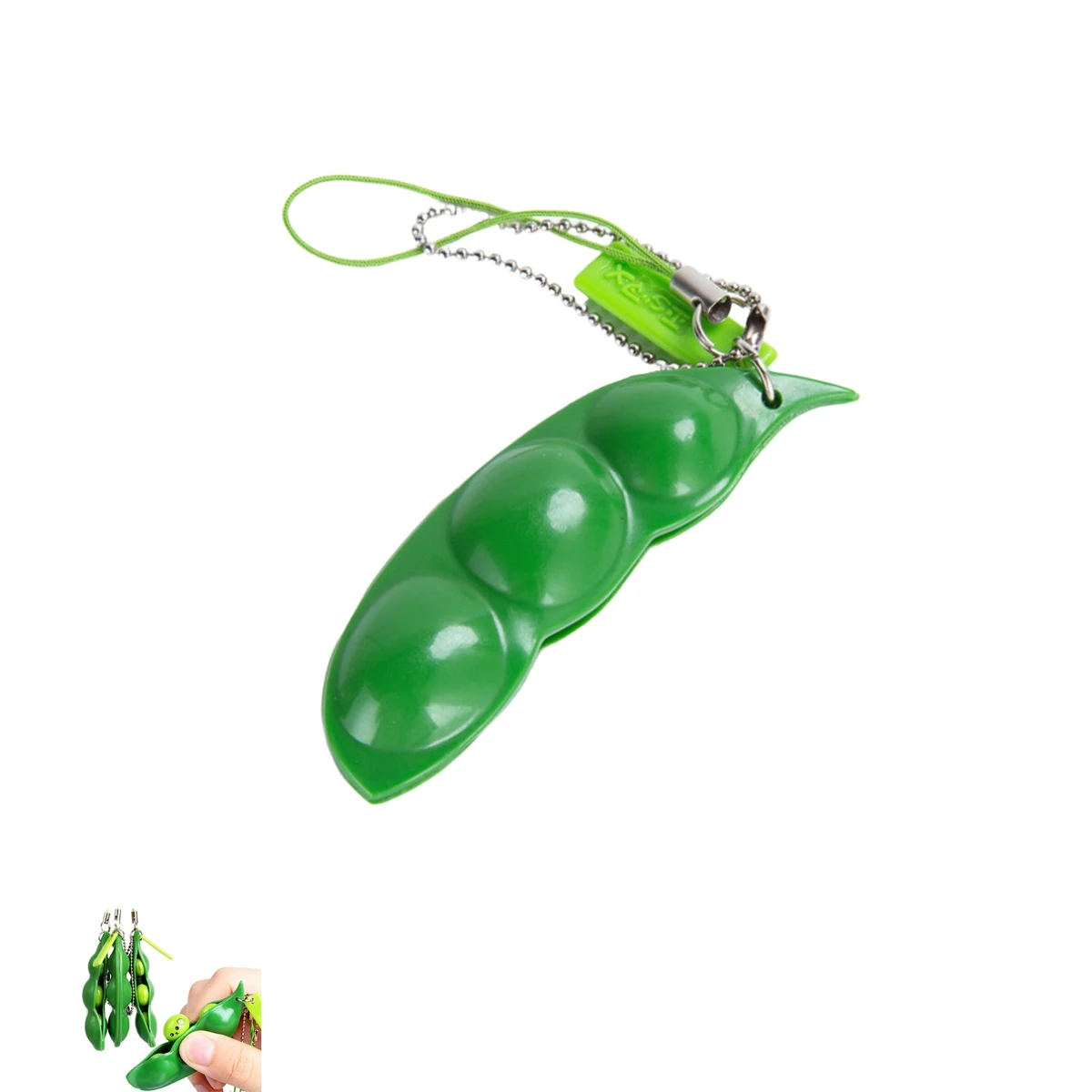 Pea Pod Key Chain Toy 1