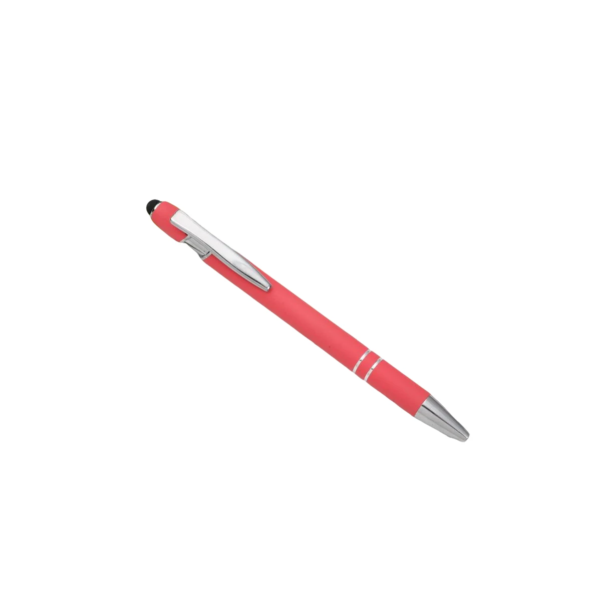 Metal Stylus Ballpoint Pen Dual Tip Click Action 1