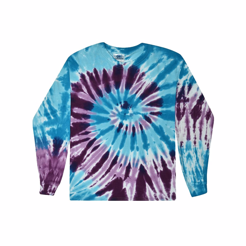 Youth Tie-Dyed Long Sleeve T-Shirt - 2000Y