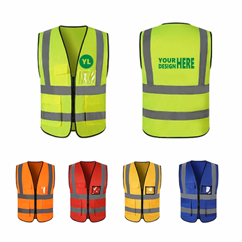 High Visibility Reflective Vest With Pocket