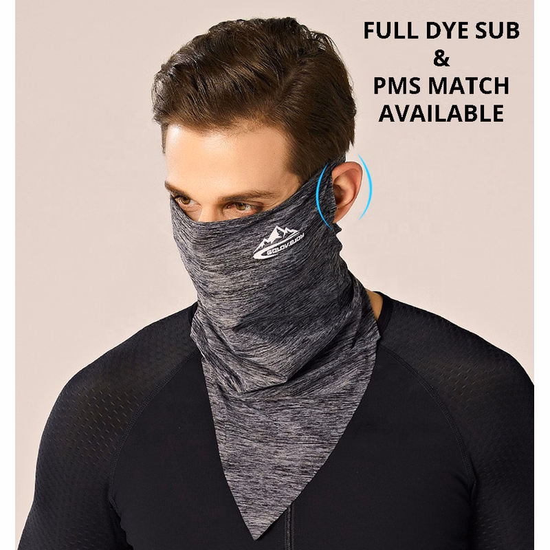 Full Color Neck Gaiter Face Mask - W/ Ear Loops
