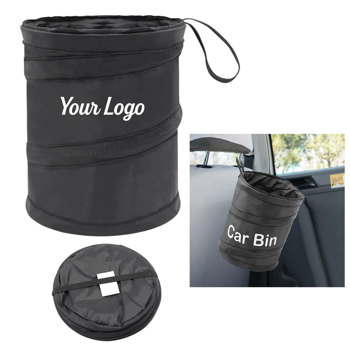 Hanging Car Trash Bin 1