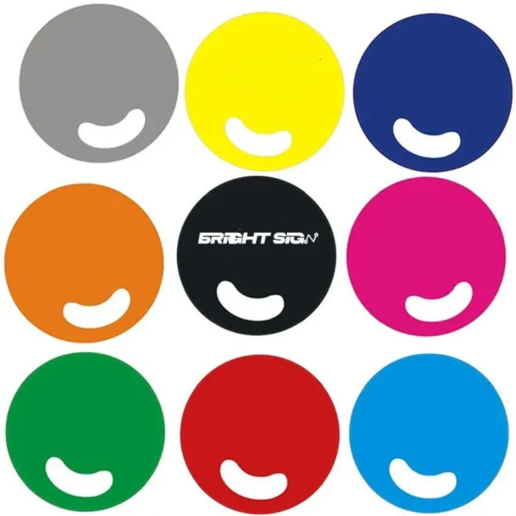 Promotional Solid Color Hand Fan 1